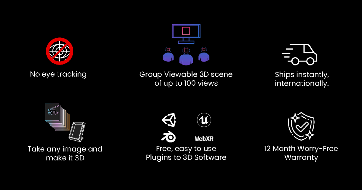 は*9様 Looking Glass Portrait Looking Glass Portrait: Transform 2D Images into Holographic